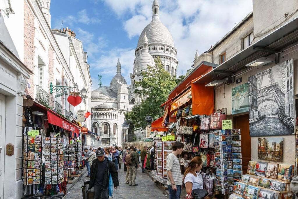 Sacre Petit Studio In The Coeur Of Montmartre Παρίσι Εξωτερικό φωτογραφία